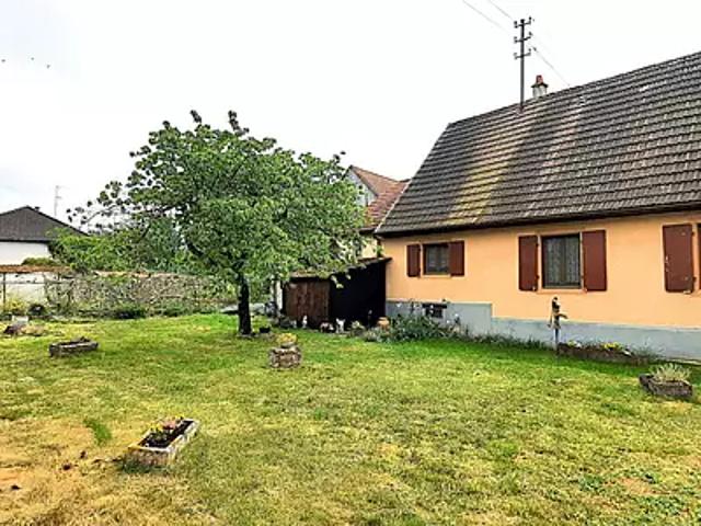 Muttersholtz 67600 Achat / Vente maison 4 pièces t4 au dernier étage jardin