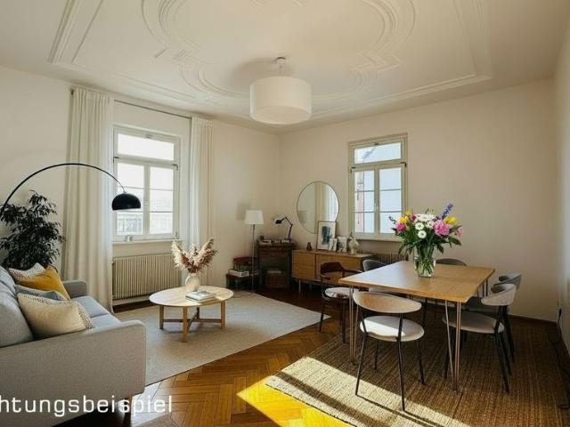 My place to be!Schöne 3 Zi. Altbauwohnung mit Balkon in top Lage