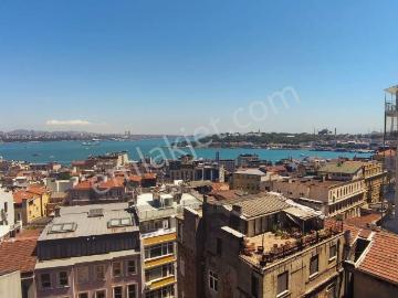 [myd] Galata'da Asansörlü Boğaz Manzara Geniş 1+1