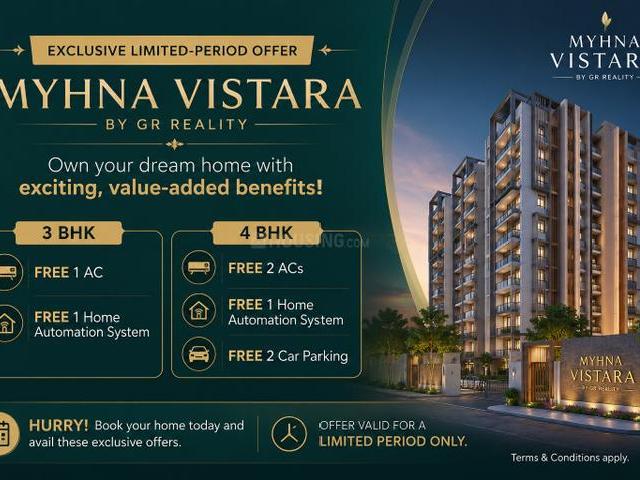 Myhna Vistara,Gunjur 3 BHK Apartment For Sale Bengaluru