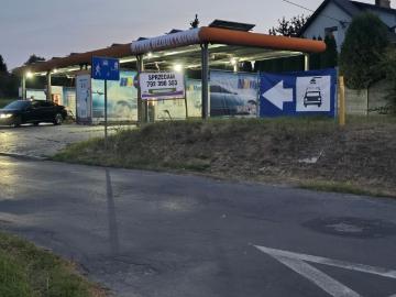Myjnia 4 stanowiska w Sandomierzu, po remoncie 2023