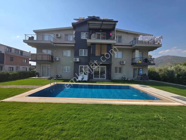 Mykonut'tan Fethiye Çamköy'de Havuzlu Binada Satılık 1+1 Daire
