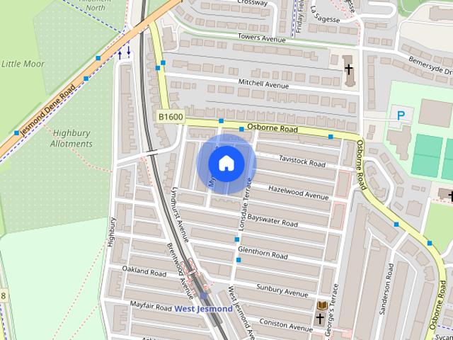 Myrtle Grove, Jesmond, Newcastle Upon Tyne, NE2