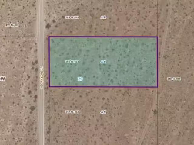 N Canyon Dr, Dolan Springs, AZ 86441 MLS 035226