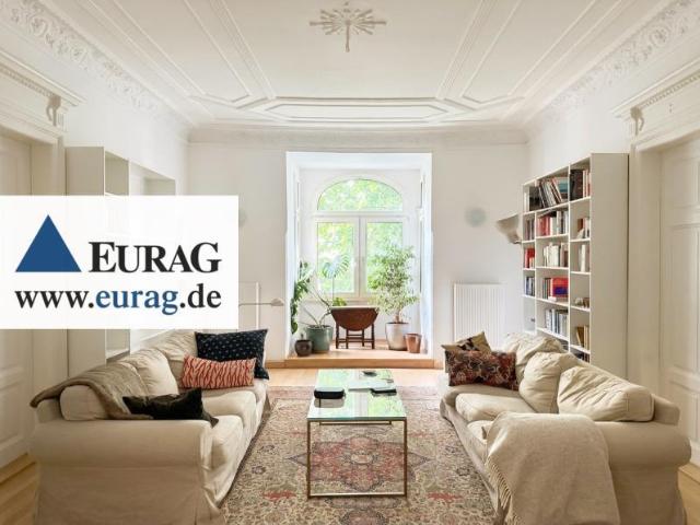 N Gärten h.d. Veste: 7 Zi Jugendstil Whg 1.OG in Top Lage! EBK, Kachelofen, Balkon