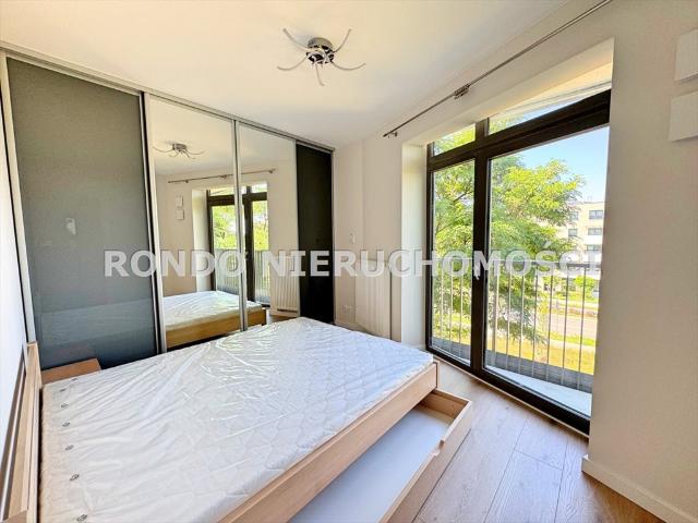 Na wynajem nowoczesne 2 pokojowe mieszkanie 38 m² z balkonami w Wrocławiu