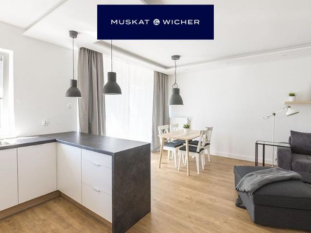 Na wynajem nowoczesny 2 pokojowy apartament z balkonem i garażem