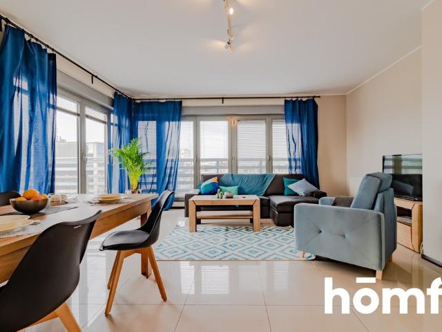 Na wynajem przestronny penthouse 3 pok. 100 m² z tarasem 80 m² w Wrocławiu