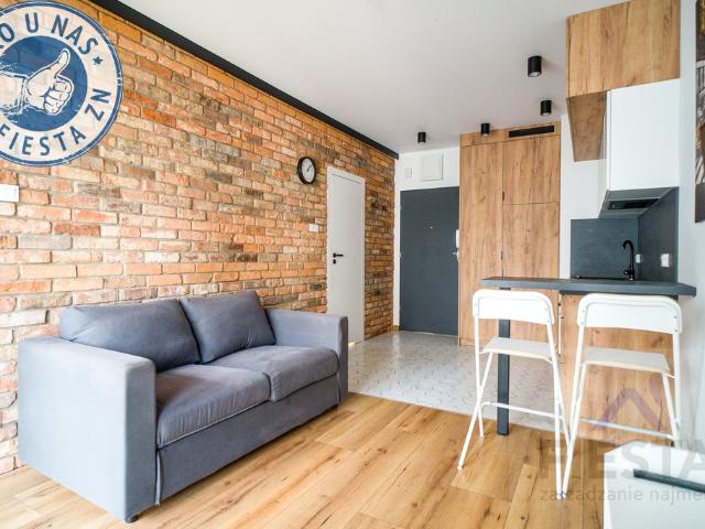 Na wynajem przestronne mieszkanie 31 m² w Łodzi z garażem