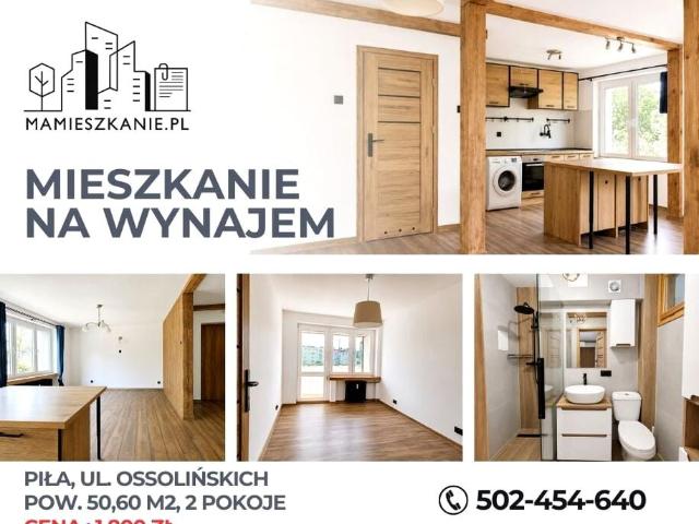 Na wynajem 2 pokoje – ul. Ossolińskich Piła