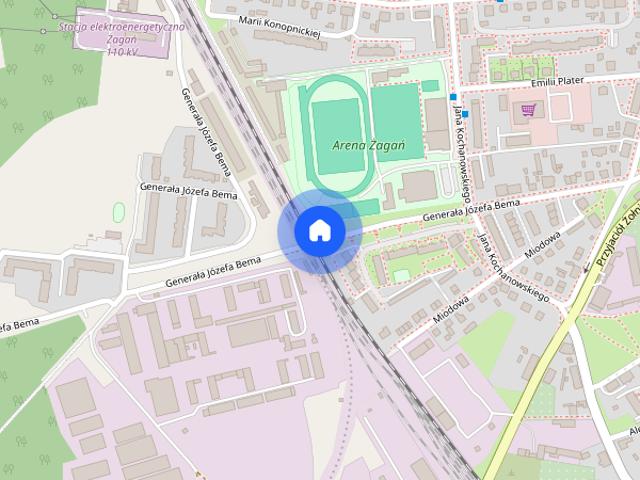 Na wynajem 3 pokojowe mieszkanie na parterze — Żagań, ul. Bema