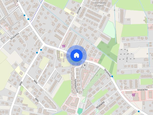 Na wynajem 54m2, prywatny ogródek | Ul. Strażacka