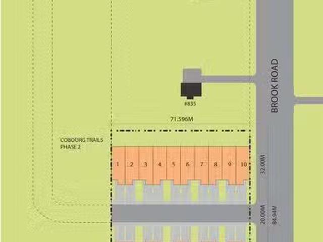 Na Brook Road N, Cobourg, ON, K9A 4J8 vacant land for sale.