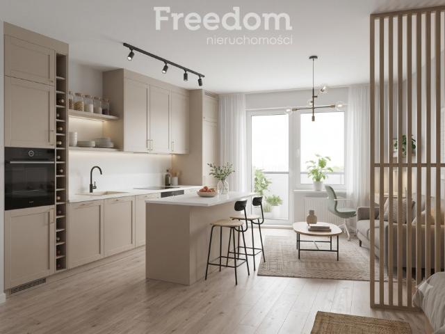 Sprzedam nowoczesne 25,6 m² w centrum Łodzi z aneksem i ciszą