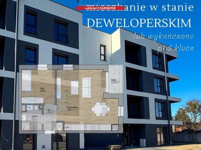 Na sprzedaż nowoczesne 2 pokojowe mieszkanie z balkonem i komórką