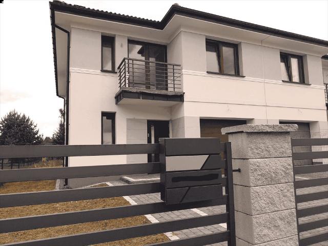 Na sprzedaż nowoczesny bliźniak 144 m² w Łazach z garażem