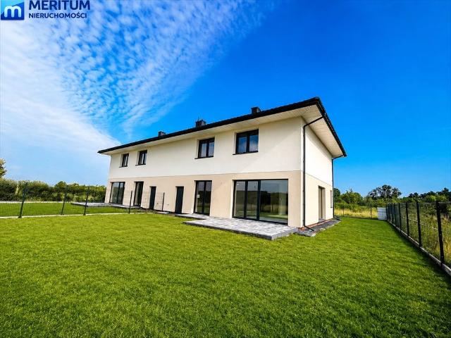 Na sprzedaż nowoczesny dom bliźniaczy 156 m² z ogrodem w Brwinowie