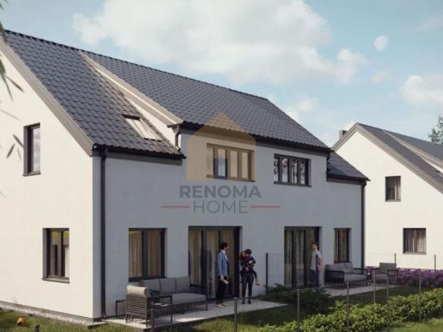 Na sprzedaż nowoczesny dom bliźniak 109 m² z ogródkiem