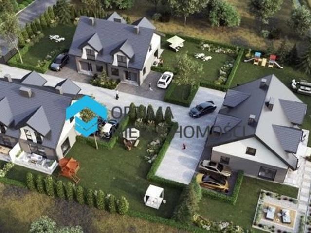 Na sprzedaż nowoczesny dom bliźniak 96 m² z ogrodem w Komarno