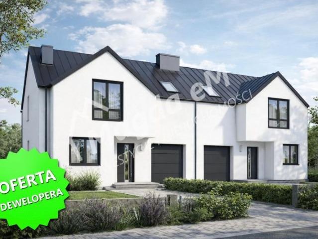 Na sprzedaż nowoczesny dom 140 m² z garażem w Łomiankach