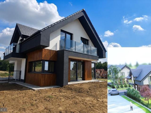 Na sprzedaż nowoczesny dom 142 m² z garażem w Bibicach