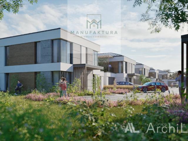 Na sprzedaż nowoczesny dom 160 m² w Brzegu z garażem i tarasem