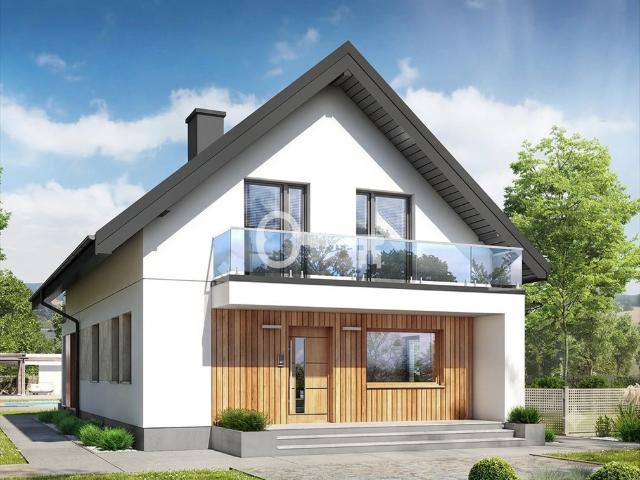 Na sprzedaż nowoczesny dom 160 m² z widokiem na las w Słoninie