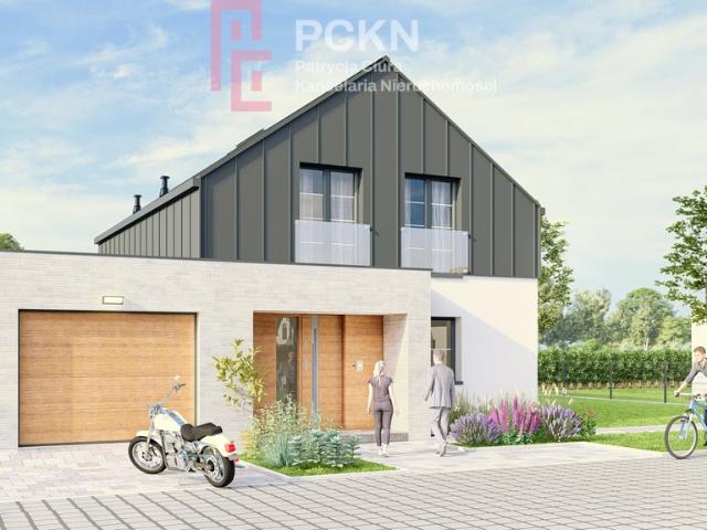 Na sprzedaż nowoczesny dom 128 m² z garażem i ogrodem