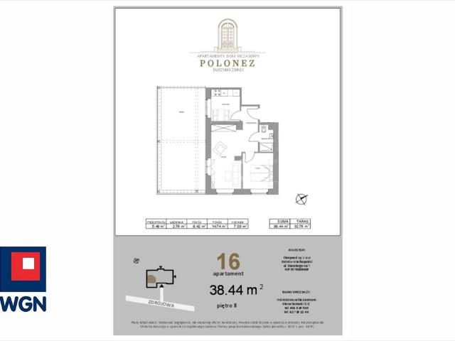Na sprzedaż apartament 38,44 m² w Dusznikach Zdroju