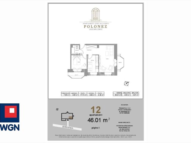 Na sprzedaż apartament 46 m² w Dusznikach Zdroju