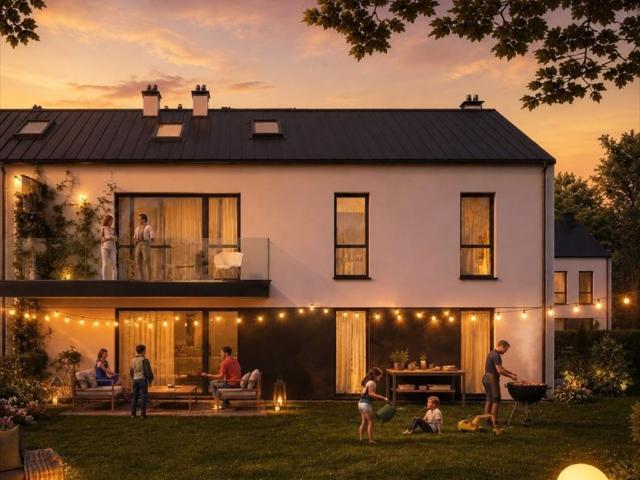 Do sprzedania nowoczesny bliźniak 150 m² z ogródkiem i 2 miejscami