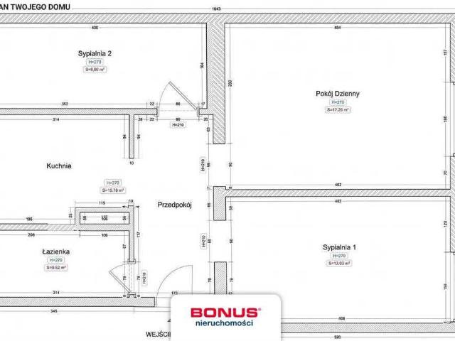 Na sprzedaż komfortowe 3 pokojowe mieszkanie 54 m² w Szczecinie