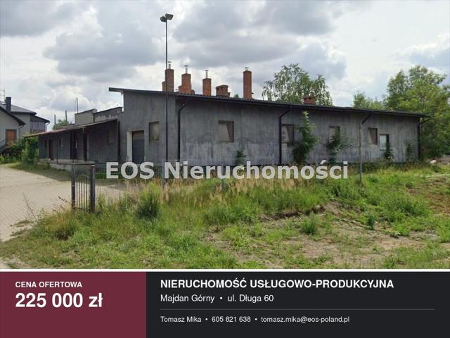 Na sprzedaż przestronny obiekt usługowo produkcyjny 390 m² w Majdanie Górnym