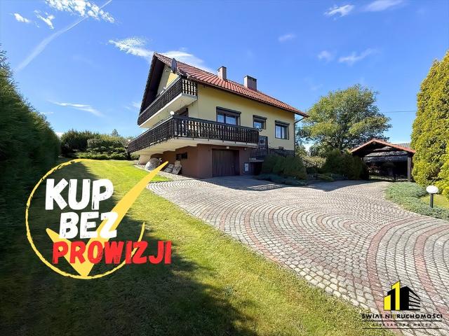 Na sprzedaż przestronny dom 253 m² z ogrodem w Rychwałdzie