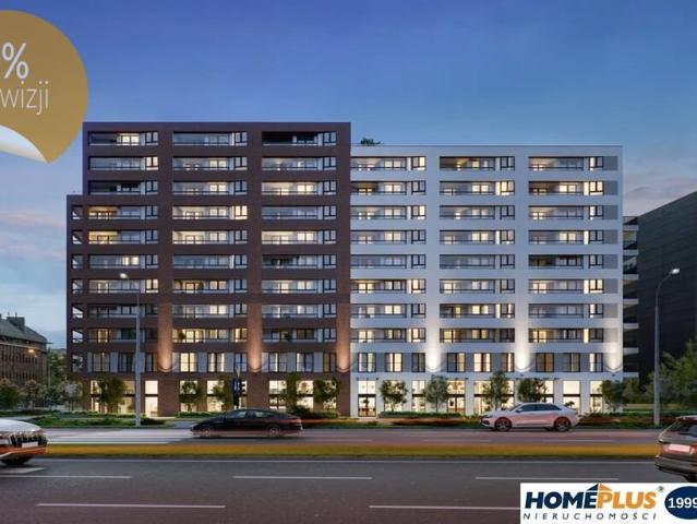 Na sprzedaż przestronne 2 pokojowe mieszkanie 39,56 m² z balkonem na Mokotowie