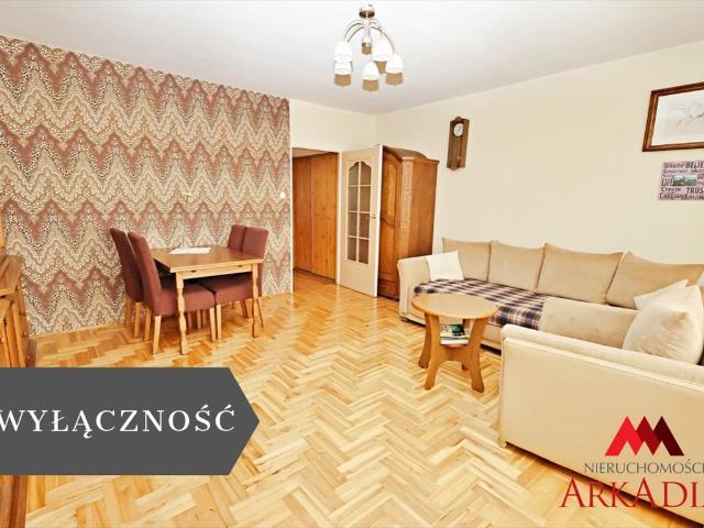 Na sprzedaż przestronne 3 pokojowe mieszkanie 62,8 m² z balkonem