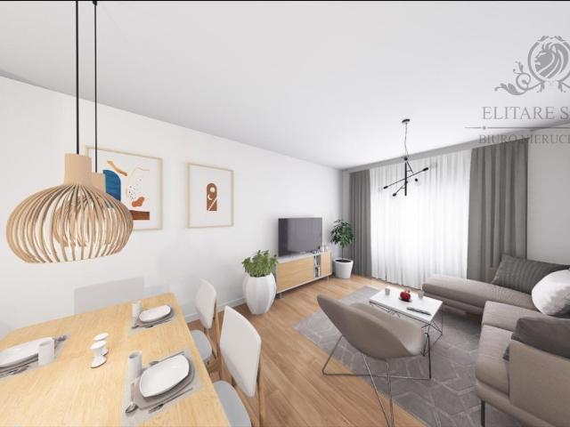 Na sprzedaż przestronne 3 pokojowe mieszkanie 64,55 m² z balkonem