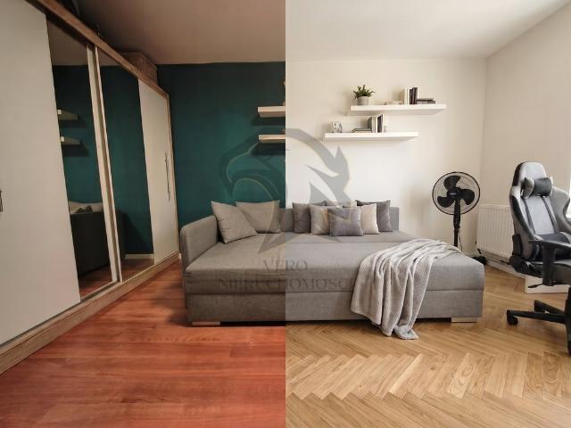 Na sprzedaż przestronne 44 m² na ostatnim piętrze w Łodzi