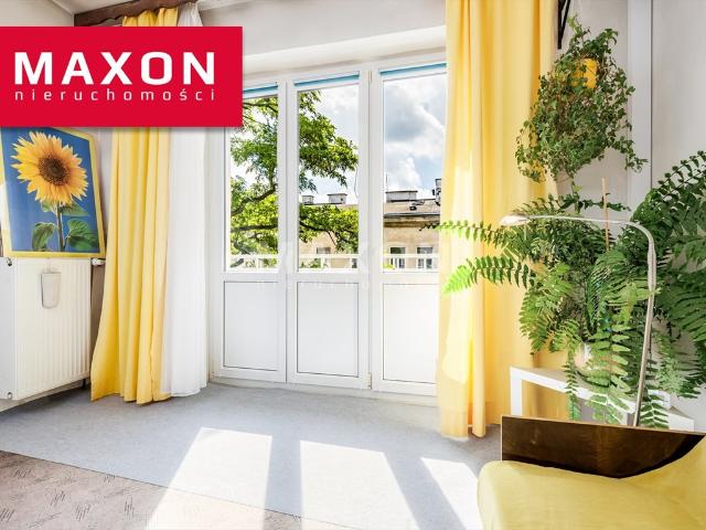 Przestronne 43 m² w kamienicy z cegły z balkonem