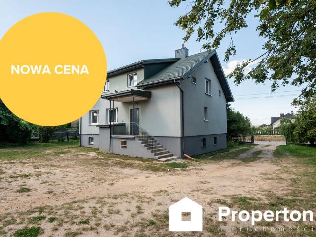 Na sprzedaż solidny dom 120 m² z garażem i dużą działką