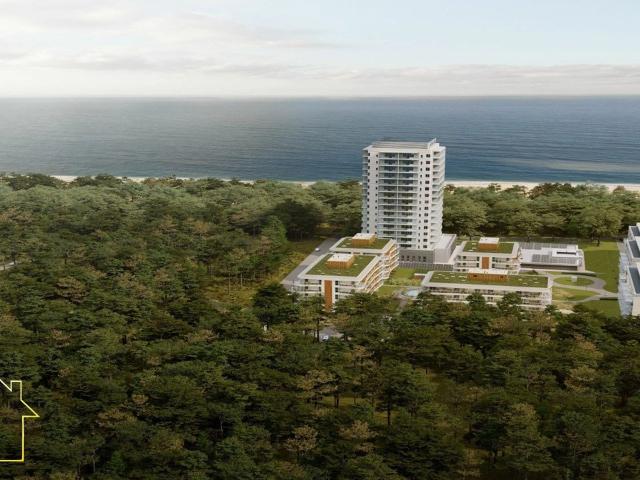 Na sprzedaż wyjątkowy apartament 39,78 m² z balkonem 32 m² w Międzyzdrojach