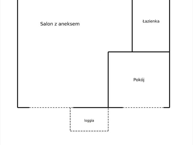 Na sprzedaż 2 pokojowe mieszkanie 50 m² z balkonem w Ursynowie