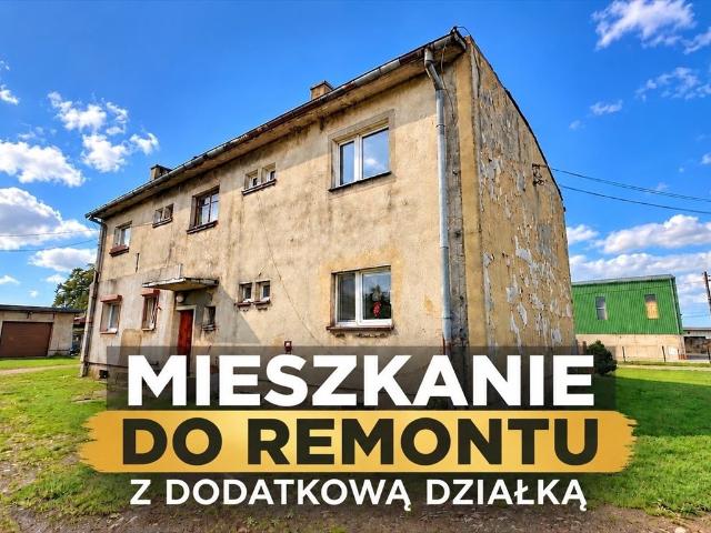 Na sprzedaż 52 m² mieszkanie z działką w Wilkówek