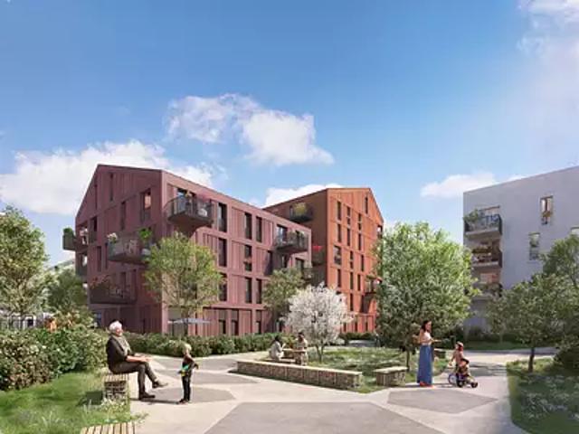 Nanterre 92000 Programme neuf appartement neuf à vendre t2 LMNP HQE TVA 5,5%
