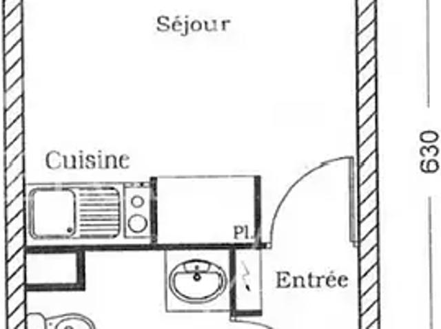 Nantes 44000 Achat / Vente appartement 1 pièce t1