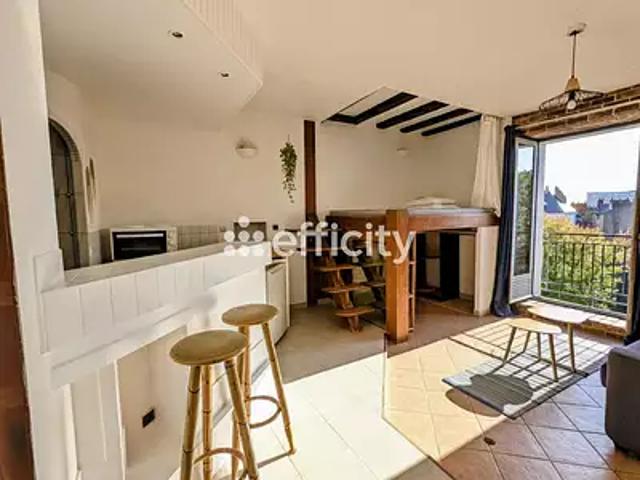 Nantes 44000 Achat / Vente appartement 1 pièce t1 cave balcon