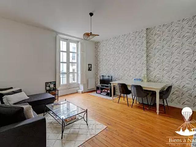 Nantes 44000 Achat / Vente appartement 2 pièces t2 cave
