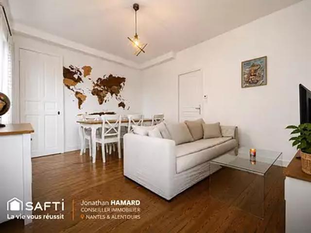 Nantes 44100 Achat / Vente appartement 3 pièces t3