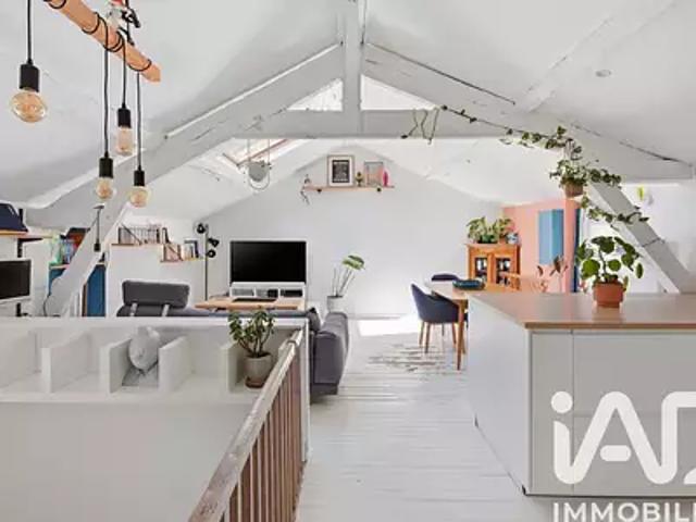 Nantes 44100 Achat / Vente appartement 3 pièces t3 au dernier étage