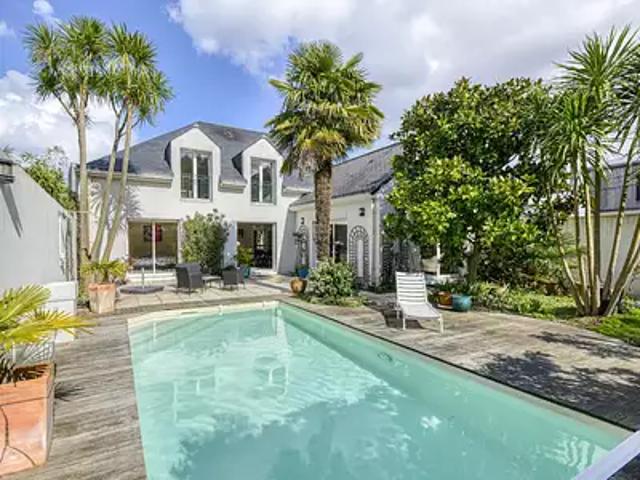 Nantes 44100 Achat / Vente maison 10 pièces t10 piscine parking